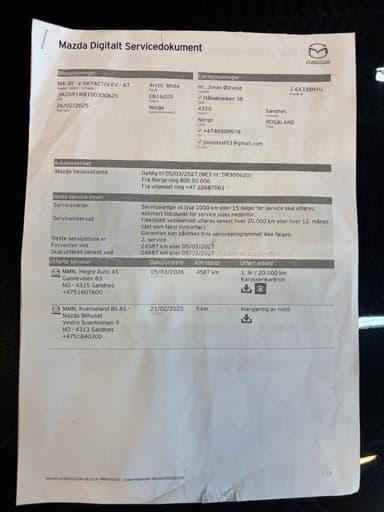 Mazda 2025 bilde 46